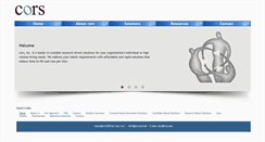 Desktop Screenshot of cors.com